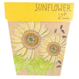 Sow 'n Sow Gift Of Seeds Florals Sunflower