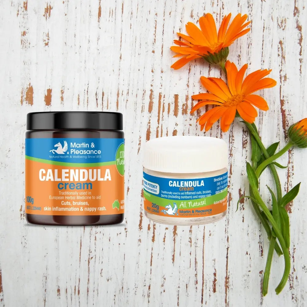 Martin & Pleasance Calendula Herbal Cream Jar 100g Martin & Pleasance