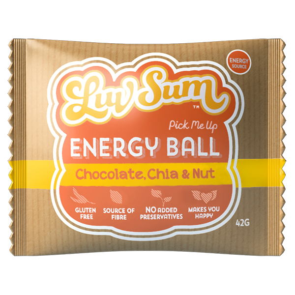 Luv Sum Energy Balls - Chocolate Chia & Nut 42g