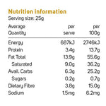 Power Super Foods Cacao GOLD Paste Ceremonial- Chunks — official nutrition information