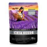 Power Super Foods Certified Organic Black Chia Seeds
