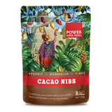 Power Super Foods Organic Cacao Nibs Raw - Origin