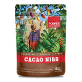 Power Super Foods Organic Cacao Nibs Raw - Origin