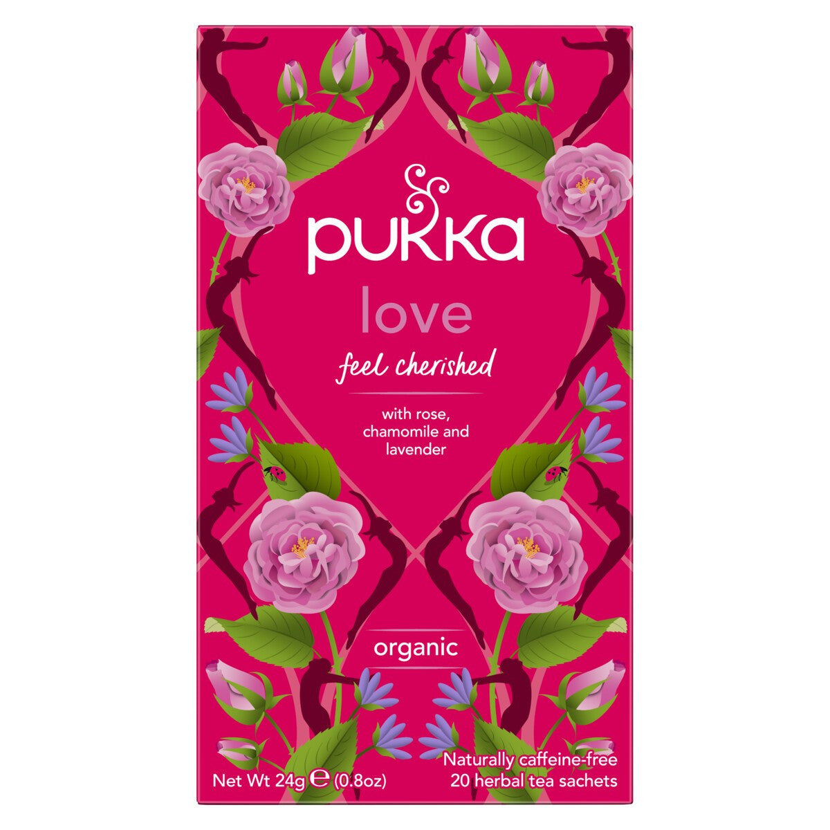 Pukka Herbs Love Tea Bags (PACKET OF 20 SACHETS)