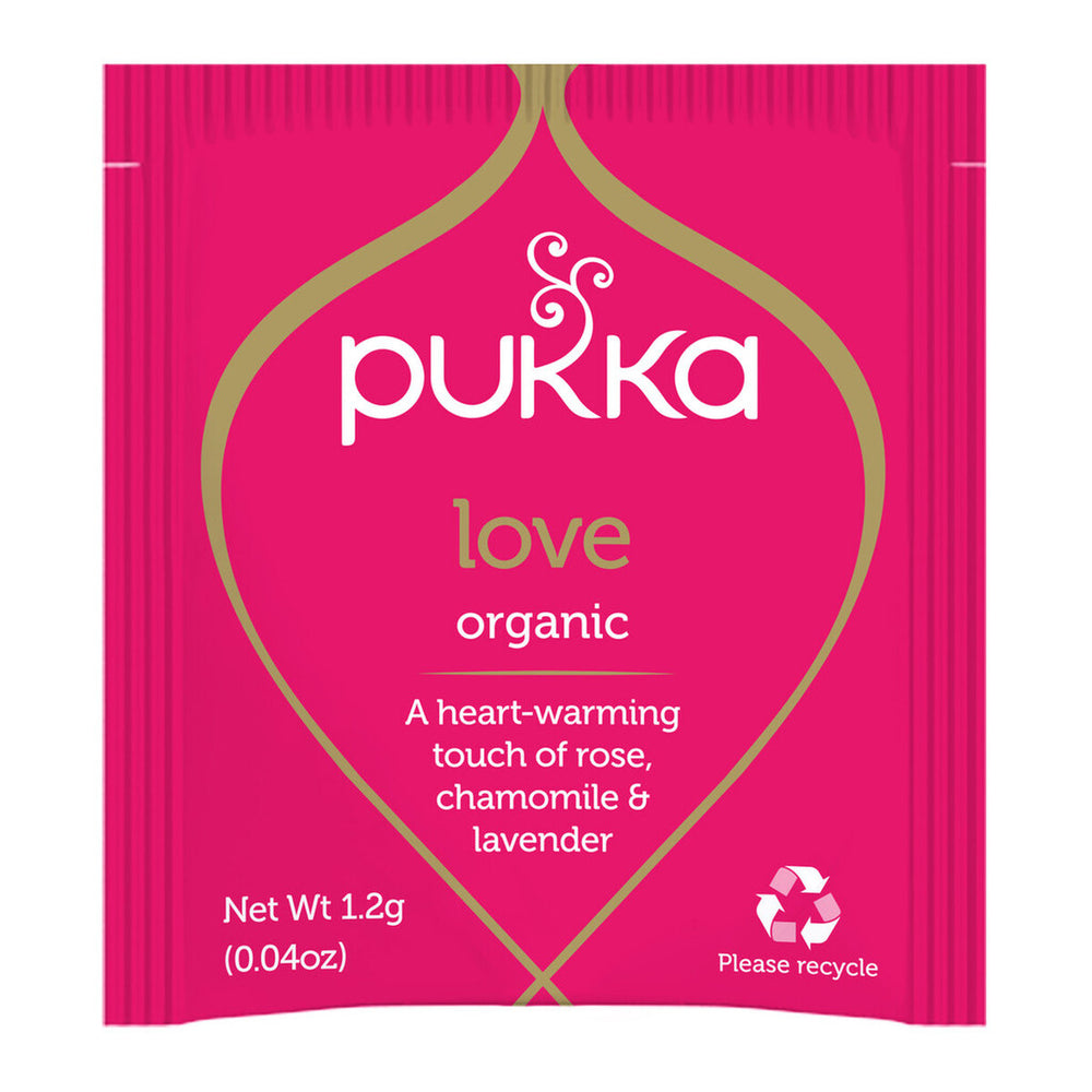 Pukka Herbs Love Tea Bags (PACKET OF 20 SACHETS)