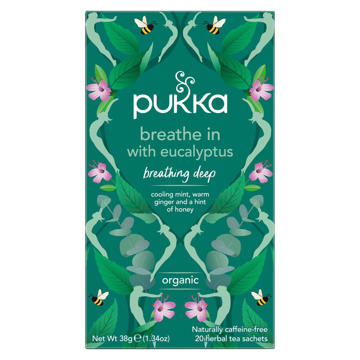 Pukka Herbs Breathe In Tea Bags (PACKET OF 20 SACHETS)