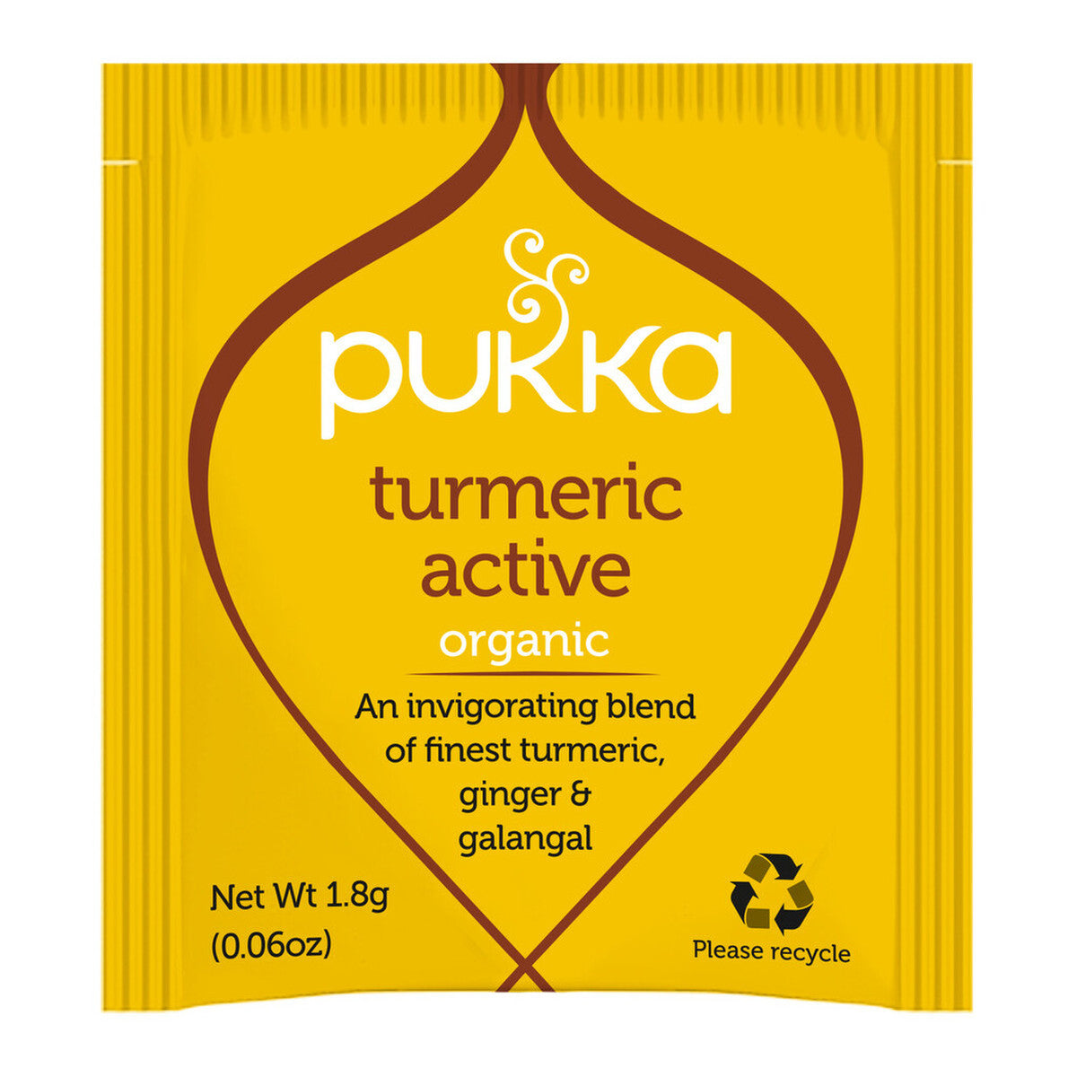 Pukka Herbs Turmeric Active Tea Bags (PACKET OF 20 SACHETS)