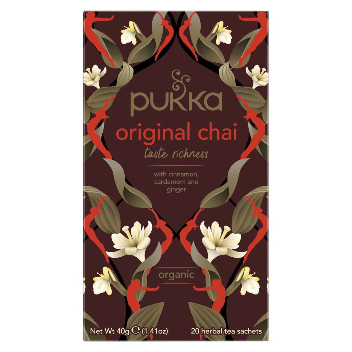 Pukka Herbs Original Chai Tea Bags (PACKET OF 20 SACHETS)
