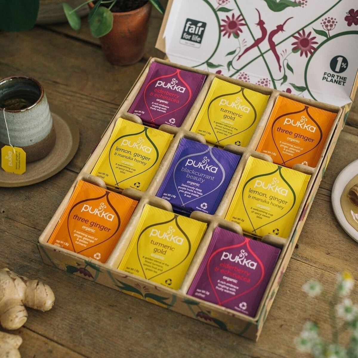 Pukka Herbs Organic Support Tea Gift Selection Box