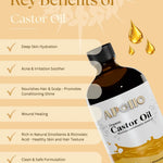 Apollo Nutraceuticals Organic Castor Oil 300ml official product image 2