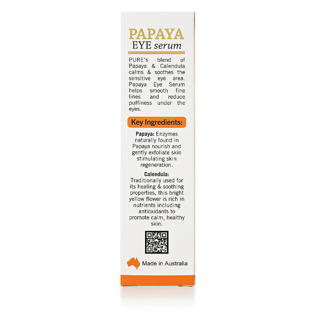 P'URE Papayacare Papaya Eye Serum (Calendula with Paw Paw) 25ml