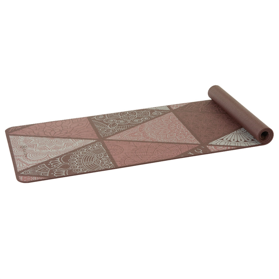 Gaiam Yoga Mat Premium Support 6mm Seaglass Claret 61cm x 173cm