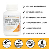 Nature's Help Organic Turmeric capsules - product benefits