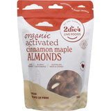 2DIE4 LIVE FOODS Snack Foods 2DIE4 Organic Activated Almonds Cinnamon Maple 250g
