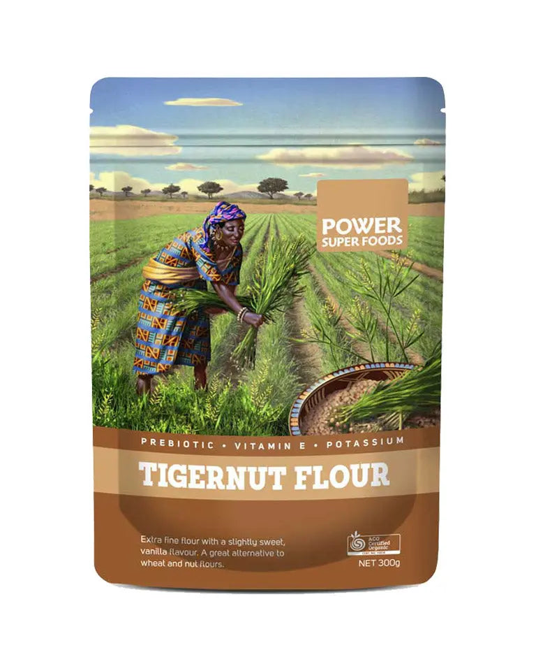 Power Super Foods Tigernut Flour - Origin Cert Org