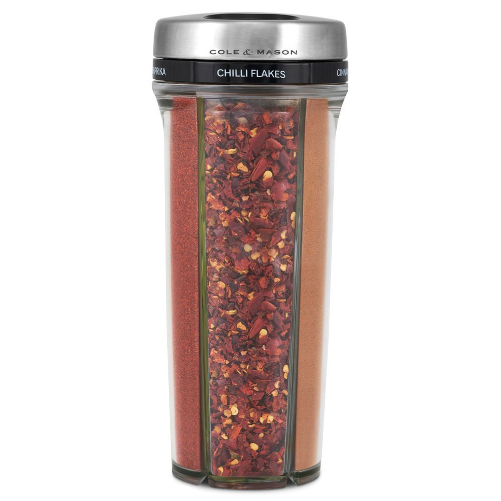 Cole & Mason Saunderton Spice Cylinder Empty, 5 Chambers