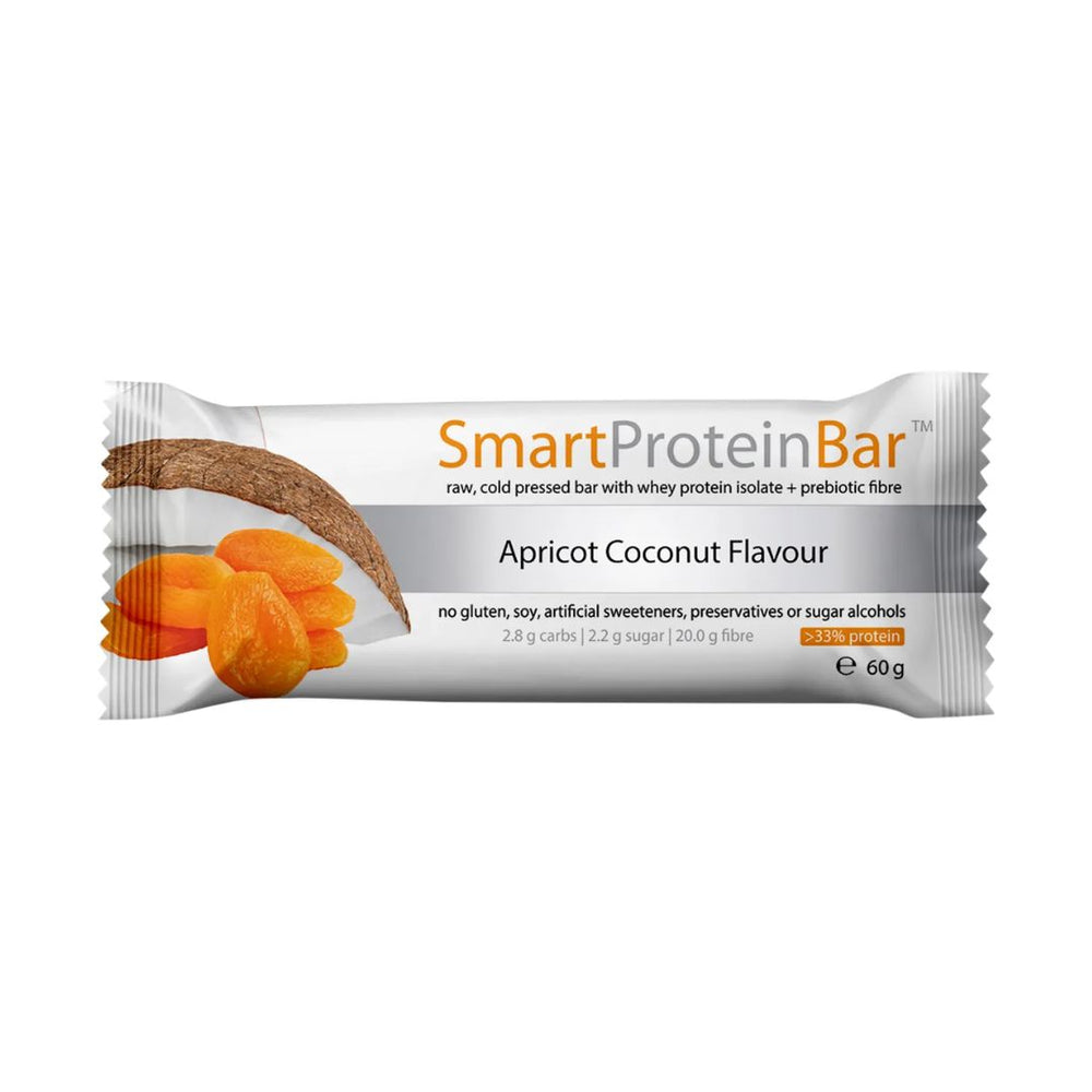 Smart Apricot Coconut Protein Bar 12 x 60g by Smart Diet Solutions