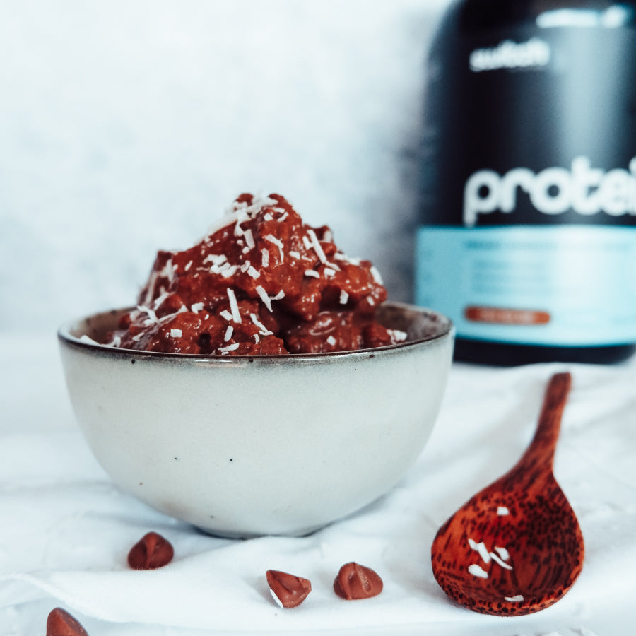 Switch Nutrition Choc Sea Salt Protein Switch Zucchini Ice Cream lifestyle recipe image