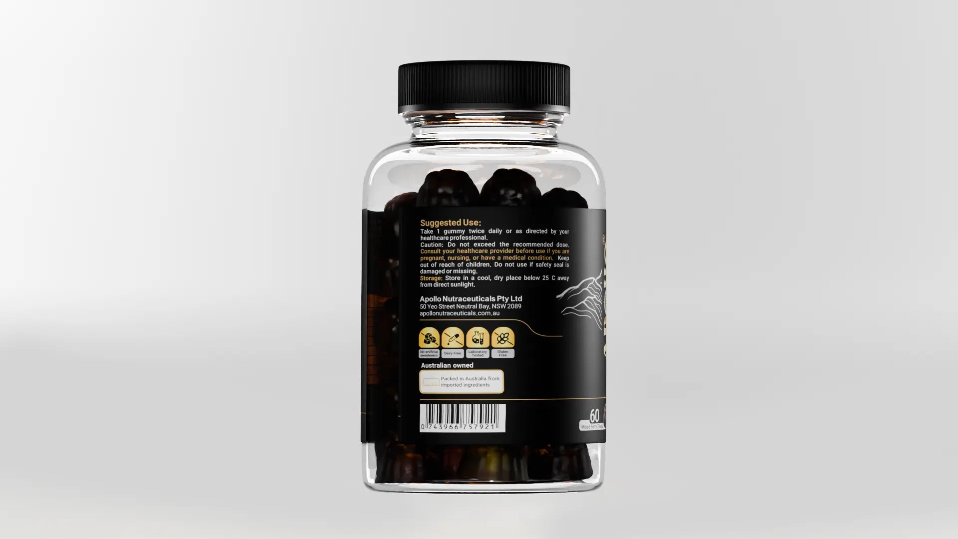 Apollo Nutraceuticals Shilajit Gummies official product image 7