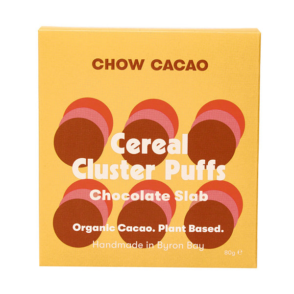 (CLEARANCE - BBD 28/07/24) Chow Cacao Cereal Cluster Puff 80gms x 2