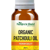 Nature's Shield Organic Patchouli Essential Oil 25mL