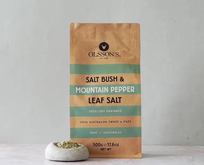 Olssons Salt Bush & Mountain Pepper Leaf Salt