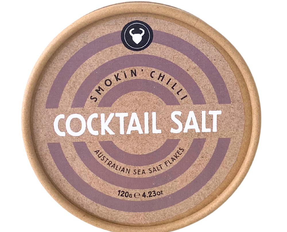 Olssons Smokin' Chilli Cocktail Salt Kraft Canister 120g