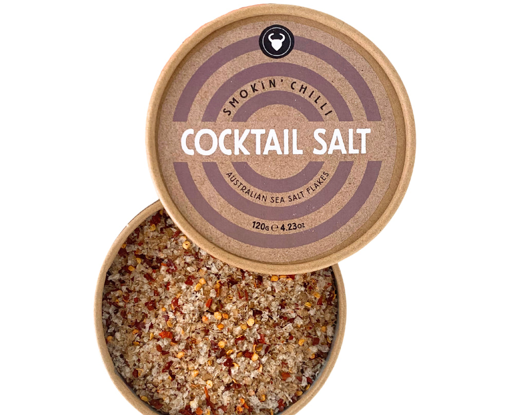 Olssons Smokin' Chilli Cocktail Salt Kraft Canister 120g