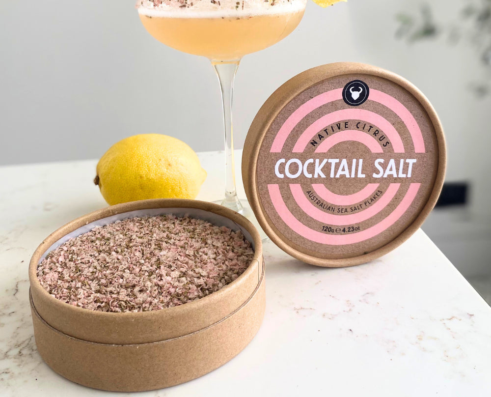 Olssons Native Citrus Cocktail Salt Kraft Canister 120g