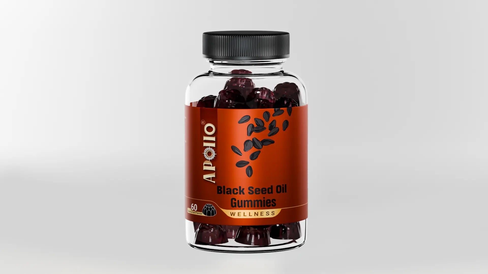 Apollo Nutraceuticals Black Seed Oil Gummies official product image 1