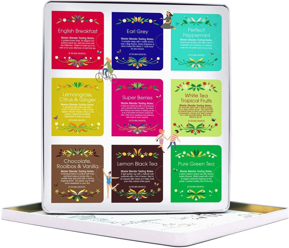 English Tea Shop The Luxury Tea Collection White Tin 72 tea bags