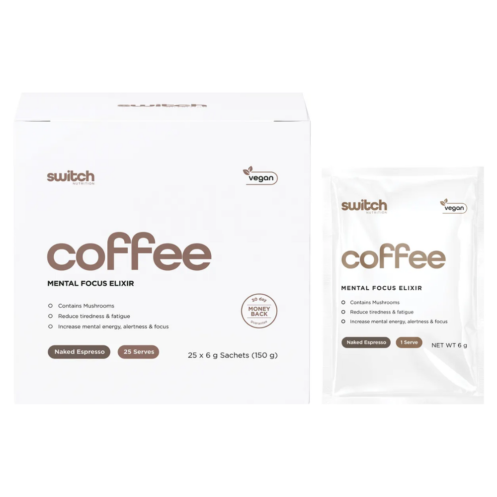 Switch Nutrition Coffee Mental Focus Elixir 25pk