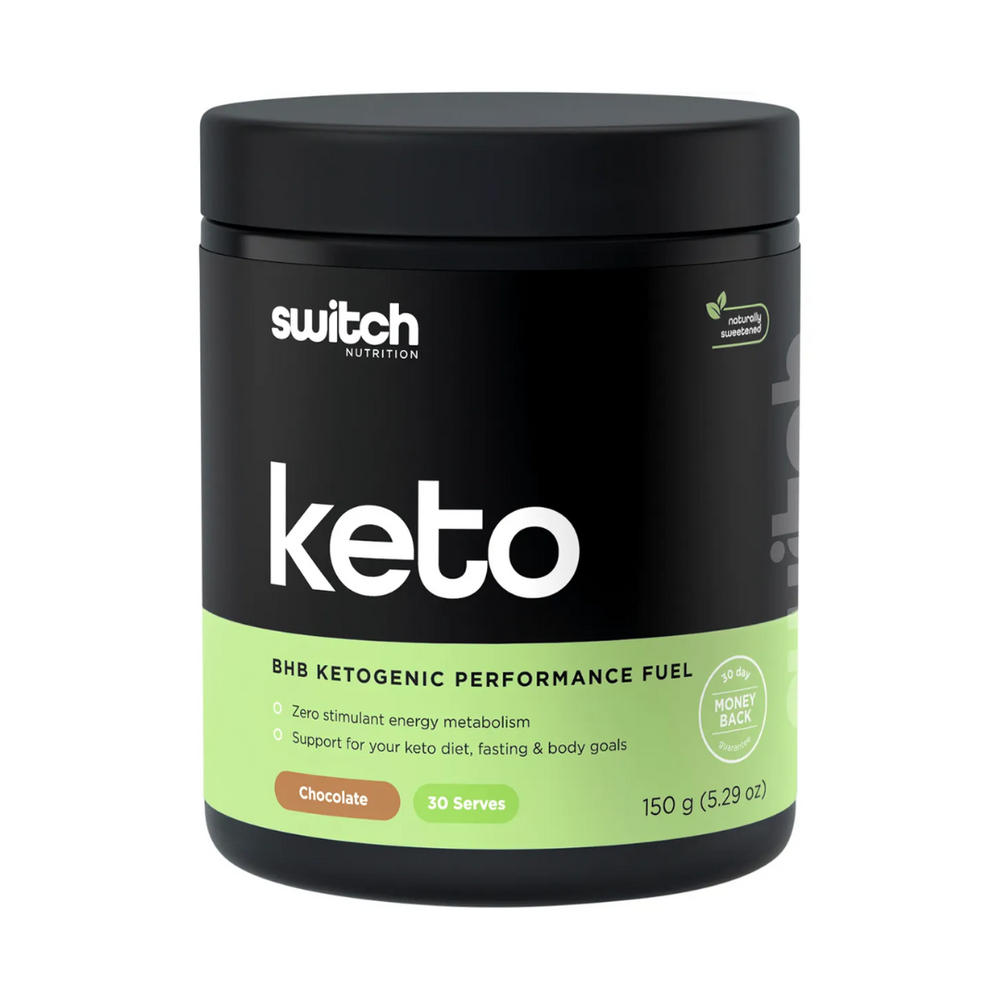 Switch Nutrition Keto BHB Ketogenic Performance Fuel Chocolate 150g