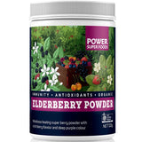 Power Super Foods Elderberry Powder Certified Organic