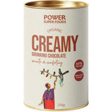 Power Super Foods Creamy Drinking Chocolate 220g front pack