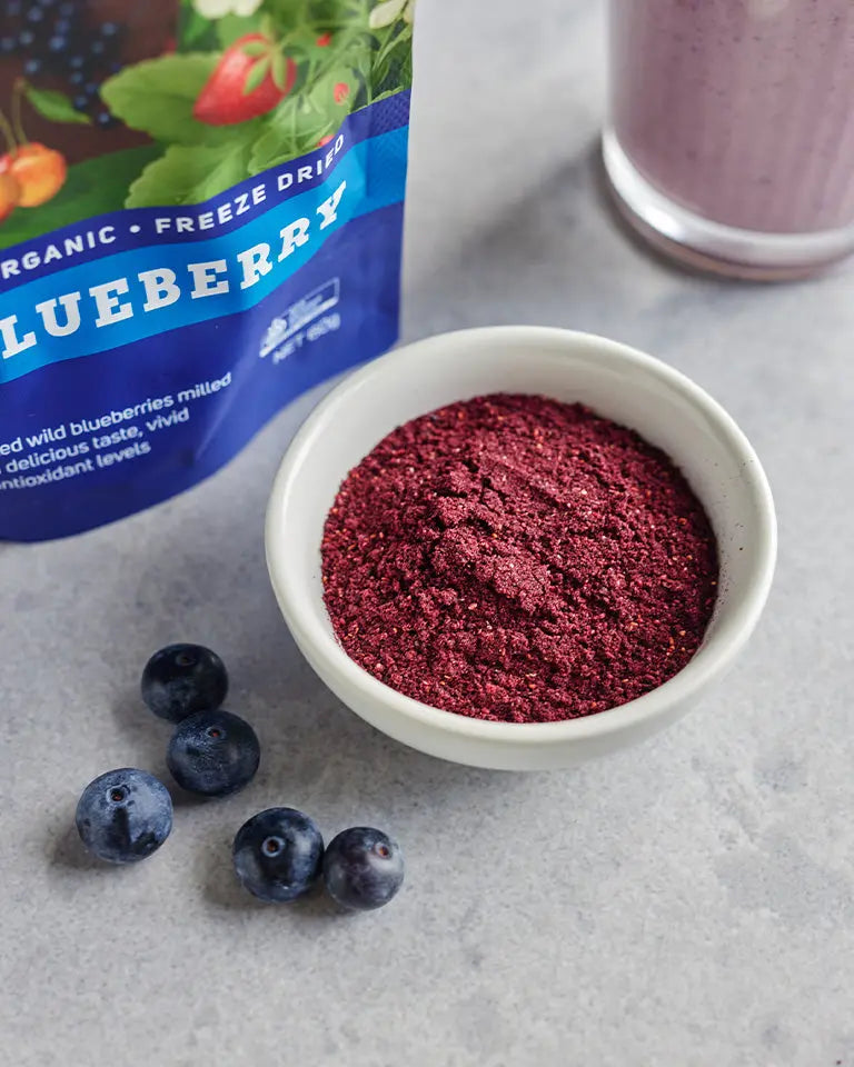 Power Super Foods Wild Blueberry Powder Cert Org