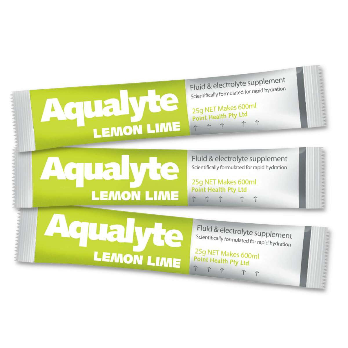 Aqualyte hydration drink 10 x 25g sachets Lemon Lime