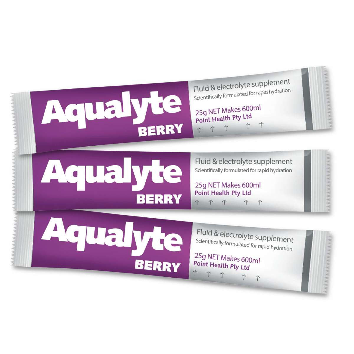 Aqualyte hydration drink 10 x 25g sachets Berry