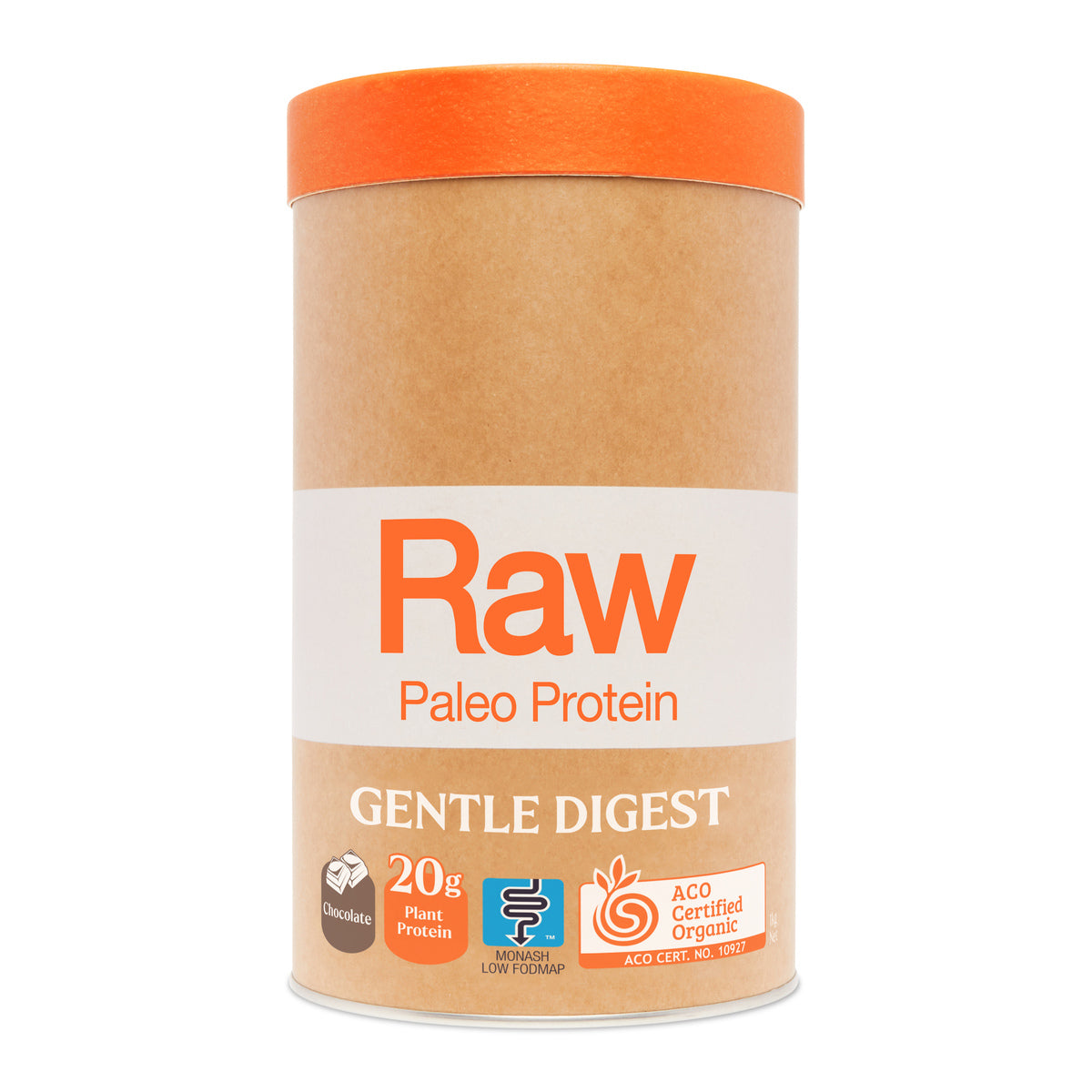 NEW Amazonia Raw Paleo Protein Gentle Digest 1kg Chocolate
