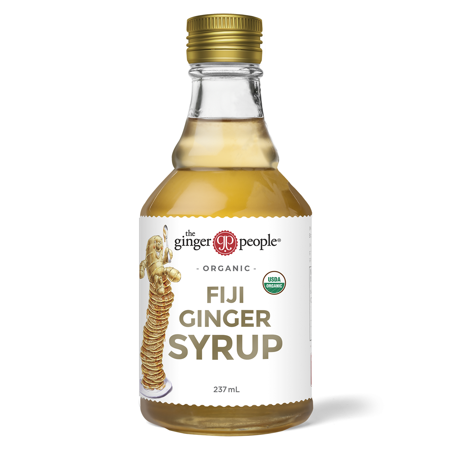 The Ginger People Fiji Ginger Syrup Organic 237ml