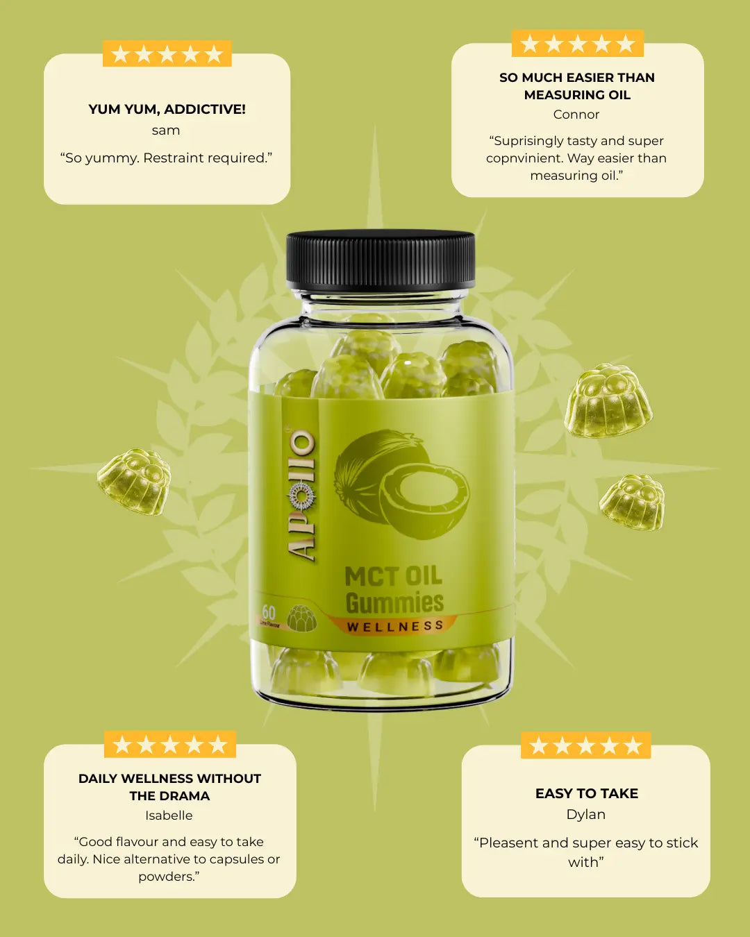Apollo Nutraceuticals MCT Oil Gummies official product image 6