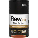 Amazonia RawFIT Plant Protein Organic Perform & Recover Rich Chocolate — front pack image (UHP)