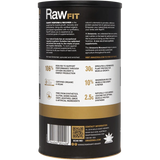 Amazonia RawFIT Plant Protein Organic Perform & Recover Rich Chocolate — side pack image (UHP)