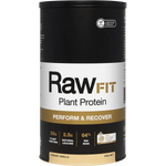Amazonia RawFIT Plant Protein Organic Perform & Recover Creamy Vanilla — front pack image (UHP)