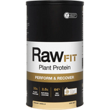 Amazonia RawFIT Plant Protein Organic Perform & Recover Creamy Vanilla — front pack image (UHP)