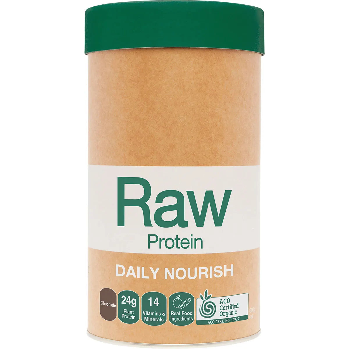 (CLEARANCE!) Amazonia Raw Protein Daily Nourish Chocolate 500g