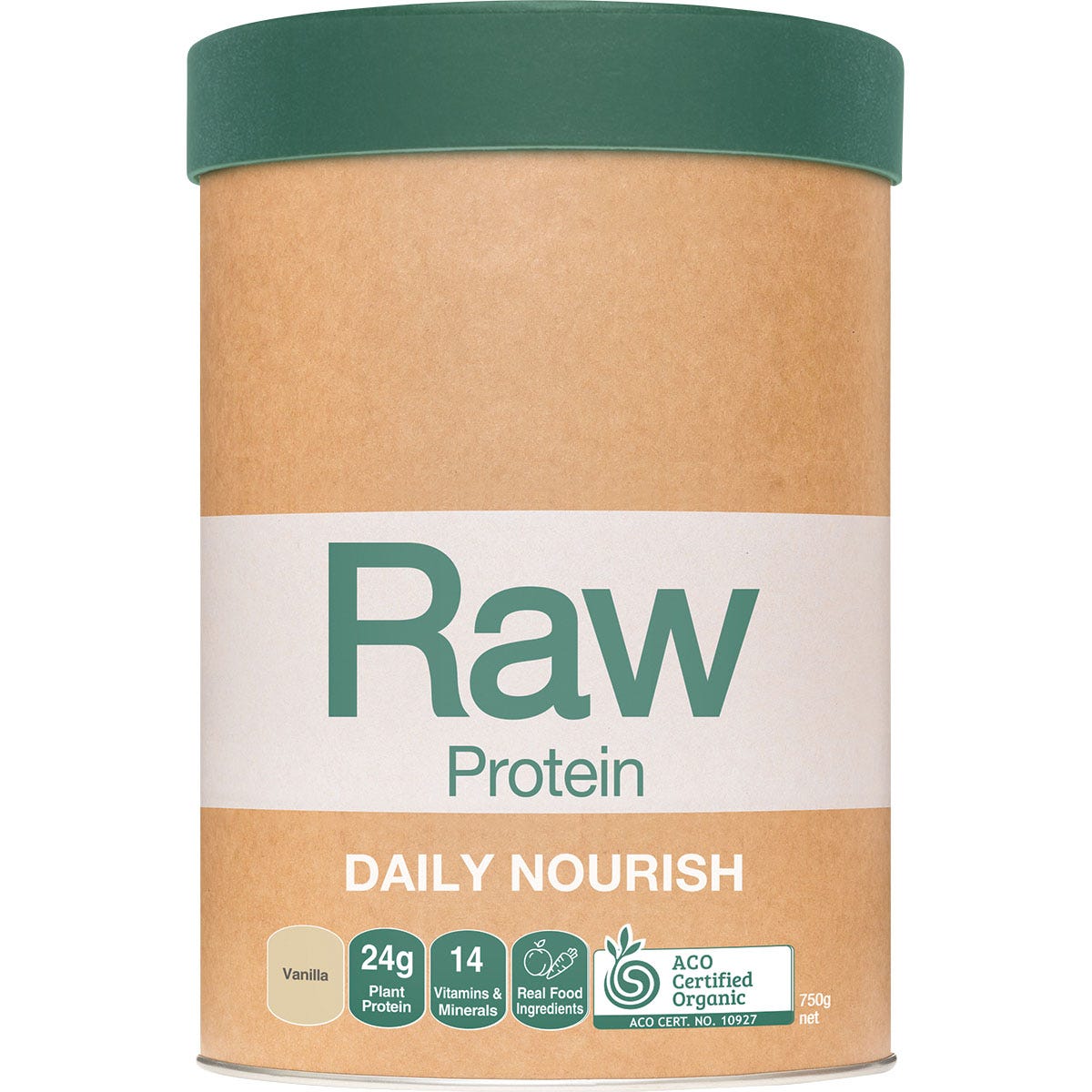 Amazonia Raw Protein Daily Nourish Vanilla