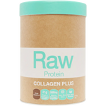 Amazonia Raw Protein Collagen Plus Choc Hazelnut 750g — front pack image (UHP)