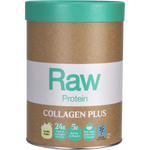 Amazonia Raw Protein Collagen Plus Vanilla Maple 750g — front pack image (UHP)