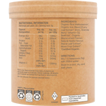 Amazonia Raw Organic Iron Apple Blackcurrant — side pack image (UHP)